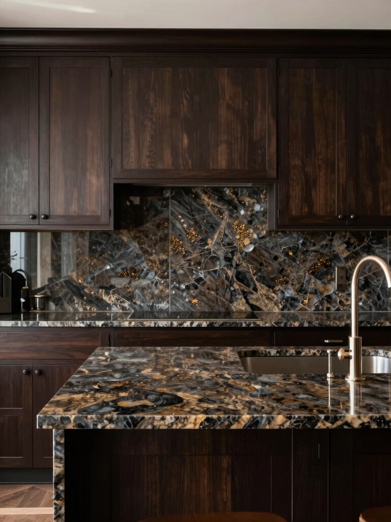 enhancing dark wood finishes
