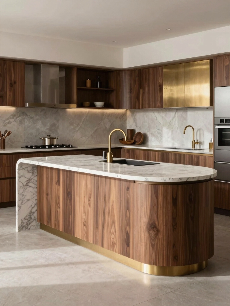 ergonomic kitchen island designs