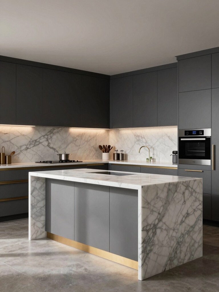evaluate luxury kitchen materials