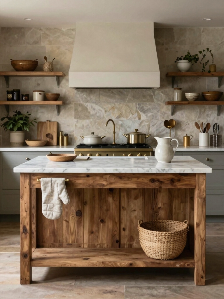 farmhouse decor layering techniques