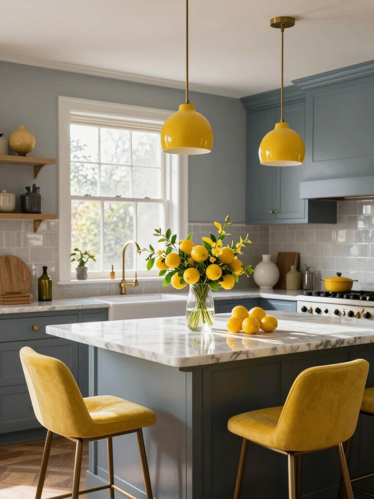 floral and citrus accents