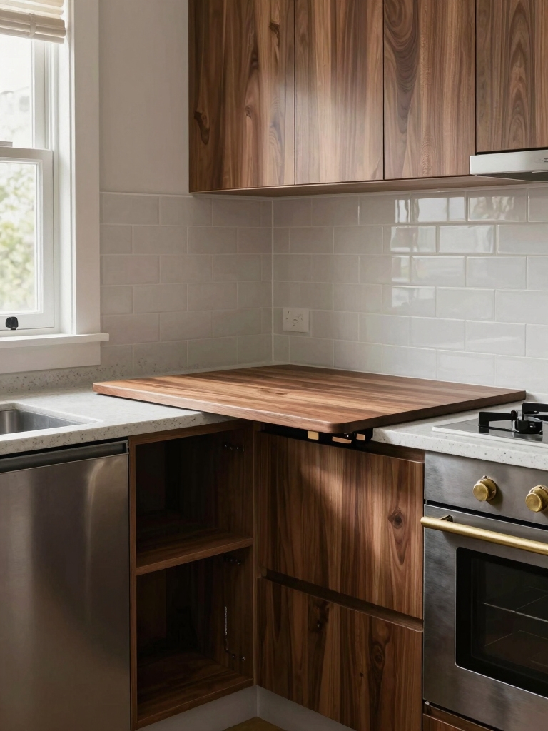 foldable kitchen prep surfaces