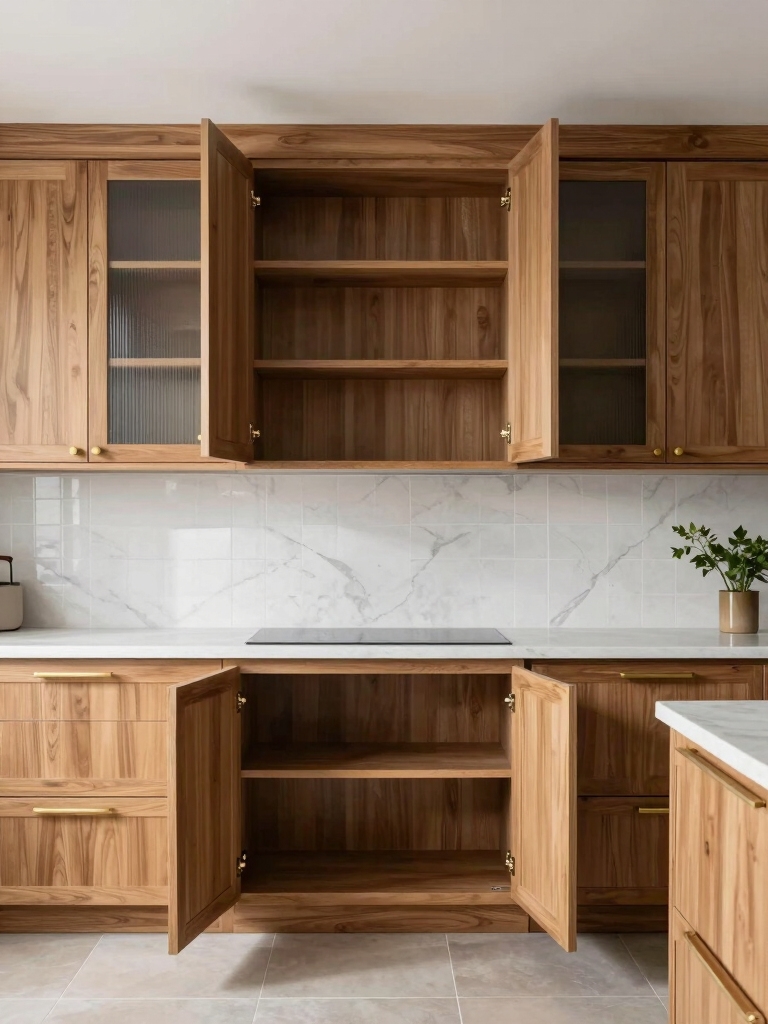fresh airy kitchen cabinets