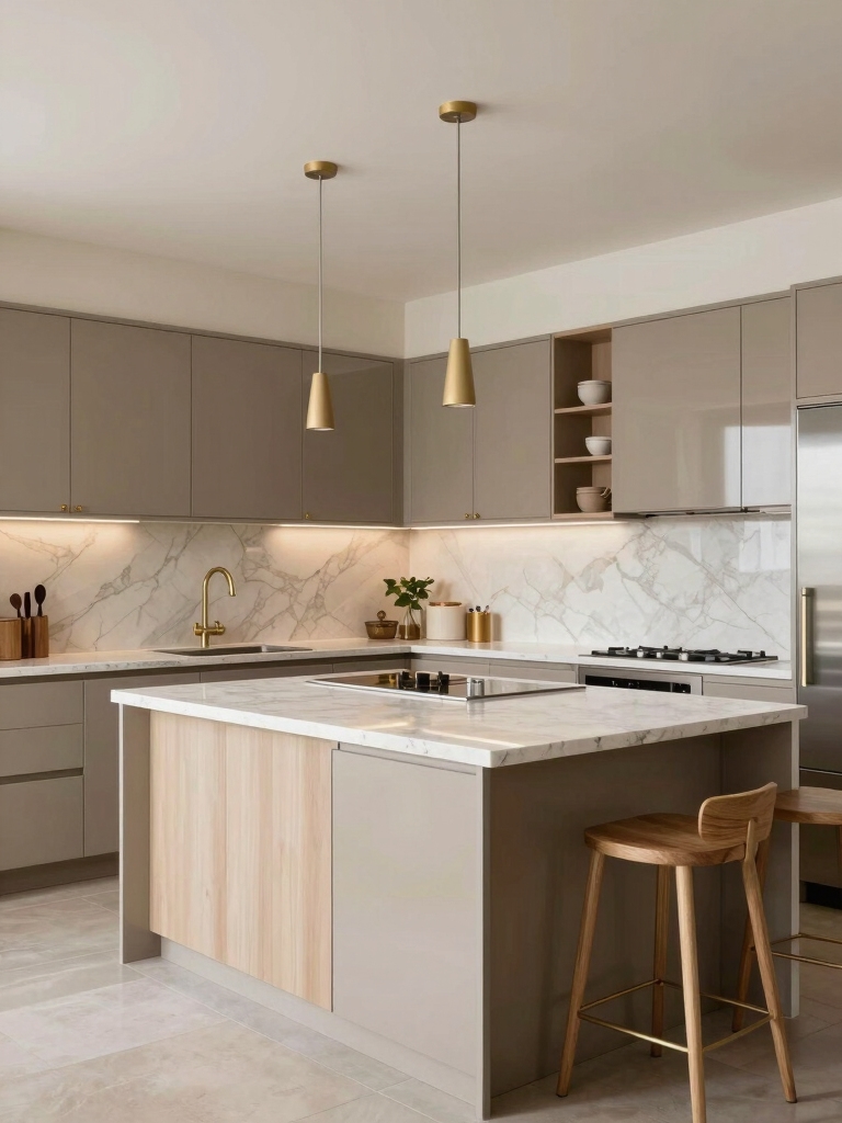 functional airy kitchen islands