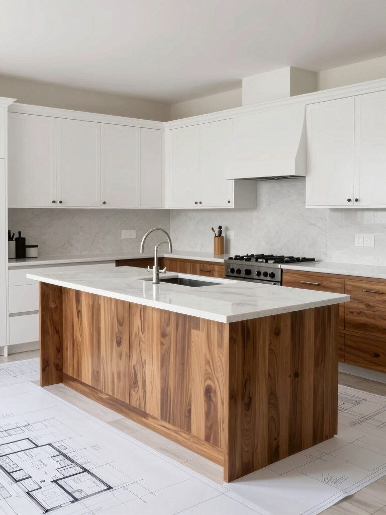 functional kitchen zones defined