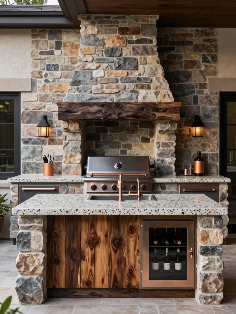 functional outdoor kitchen design