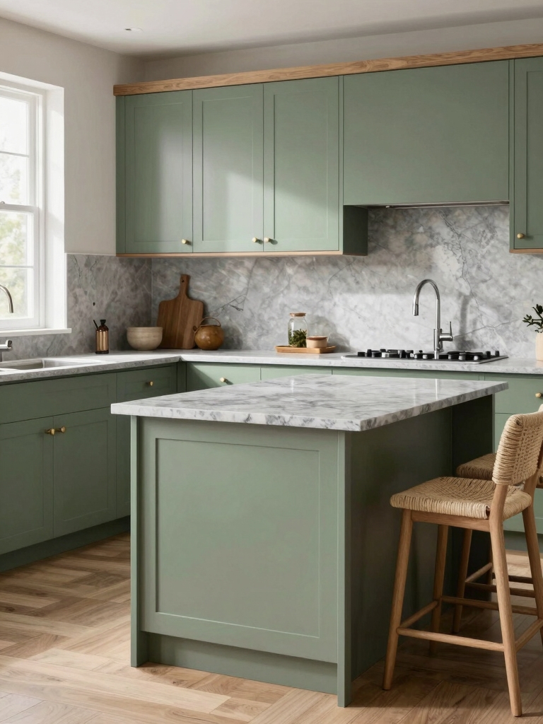 green and grey harmony