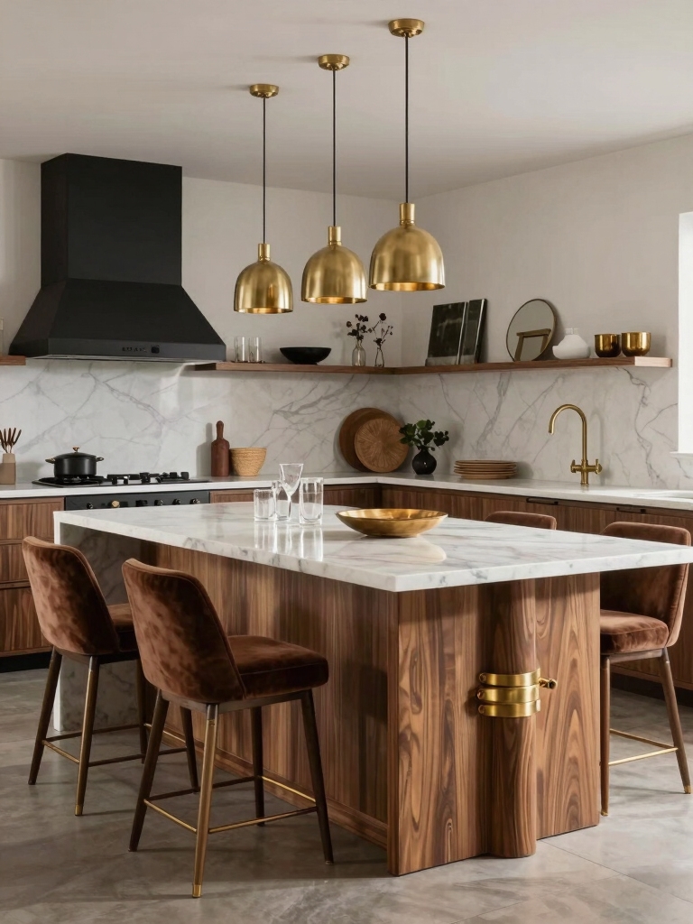 heartwarming kitchen island decor