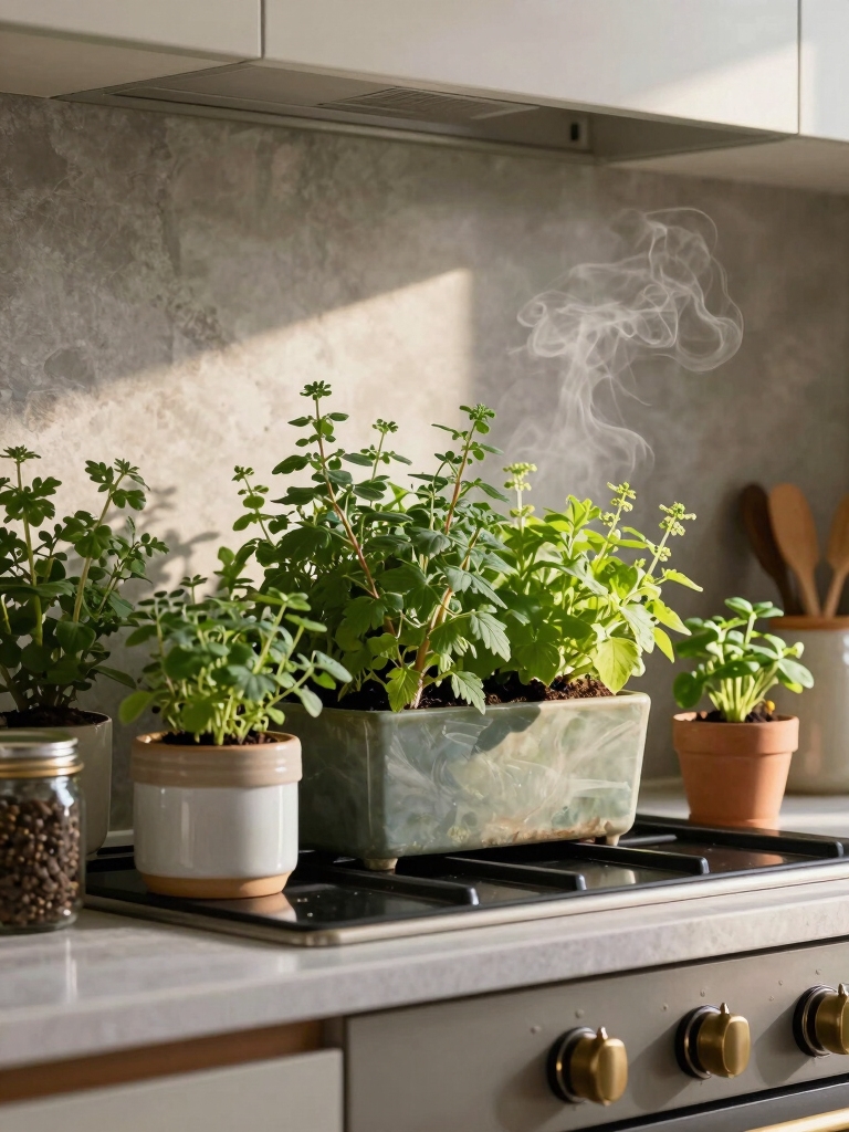 herbs thrive in warmth