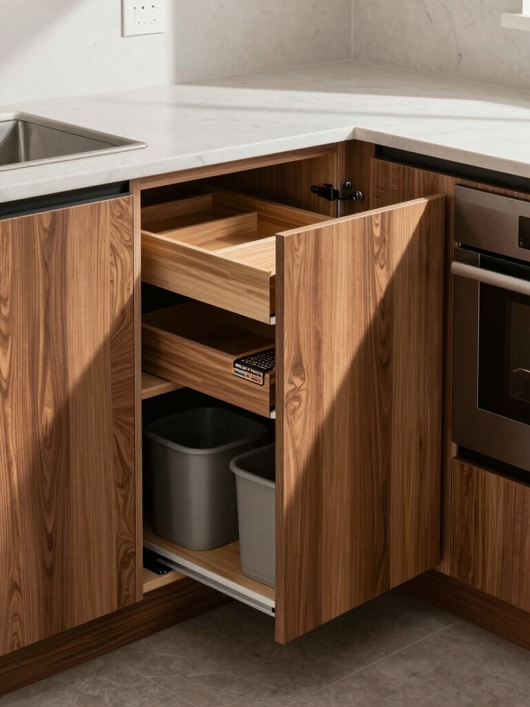 hidden cabinet storage solutions
