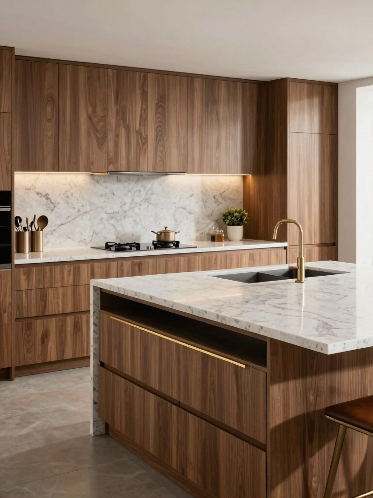 hidden kitchen prep zones