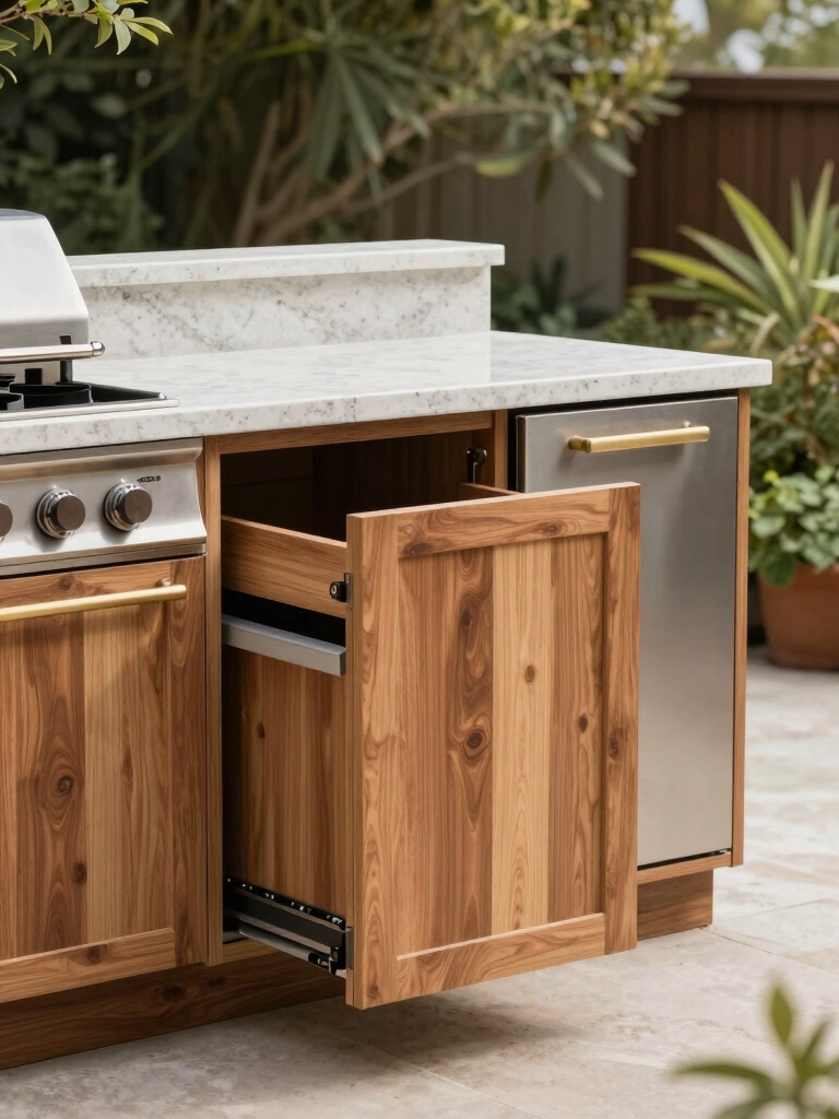 hidden outdoor storage solutions