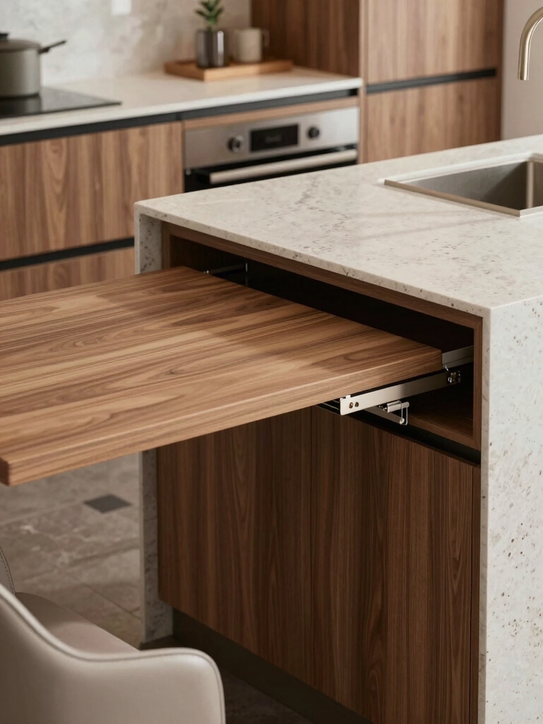 hidden storage seamless design