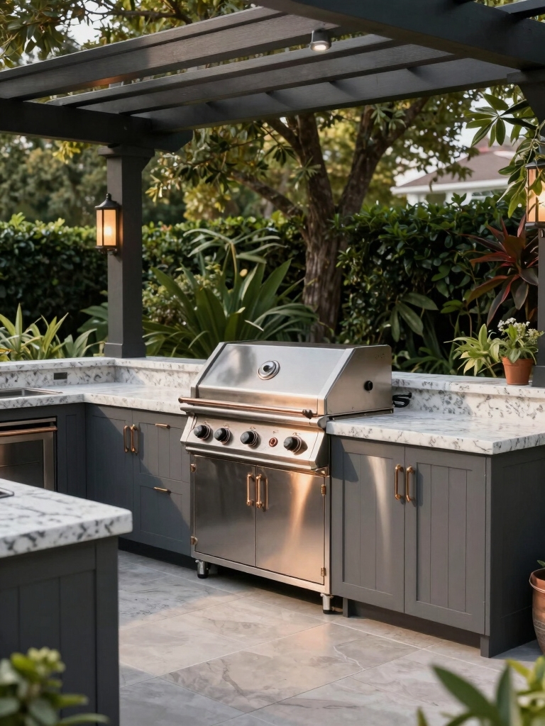 hot weather outdoor kitchen essentials