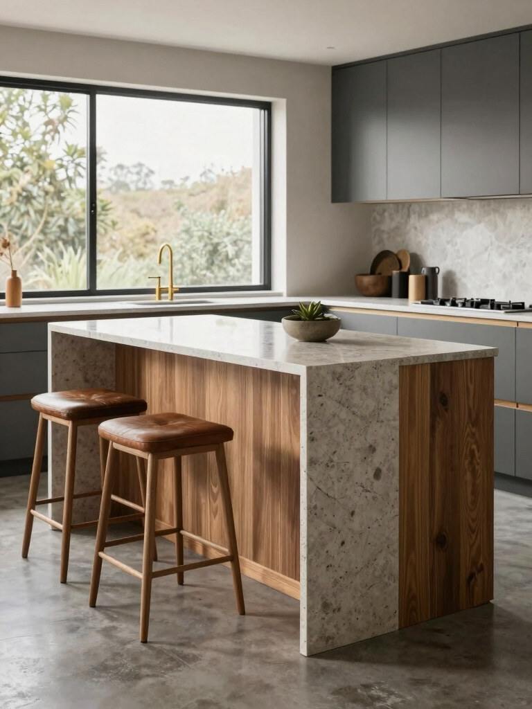 ideal breakfast bar height