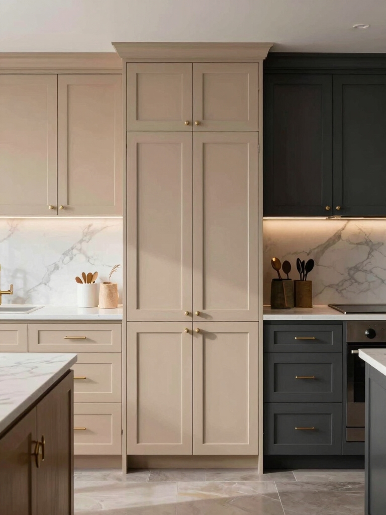 intentional cabinet color selection