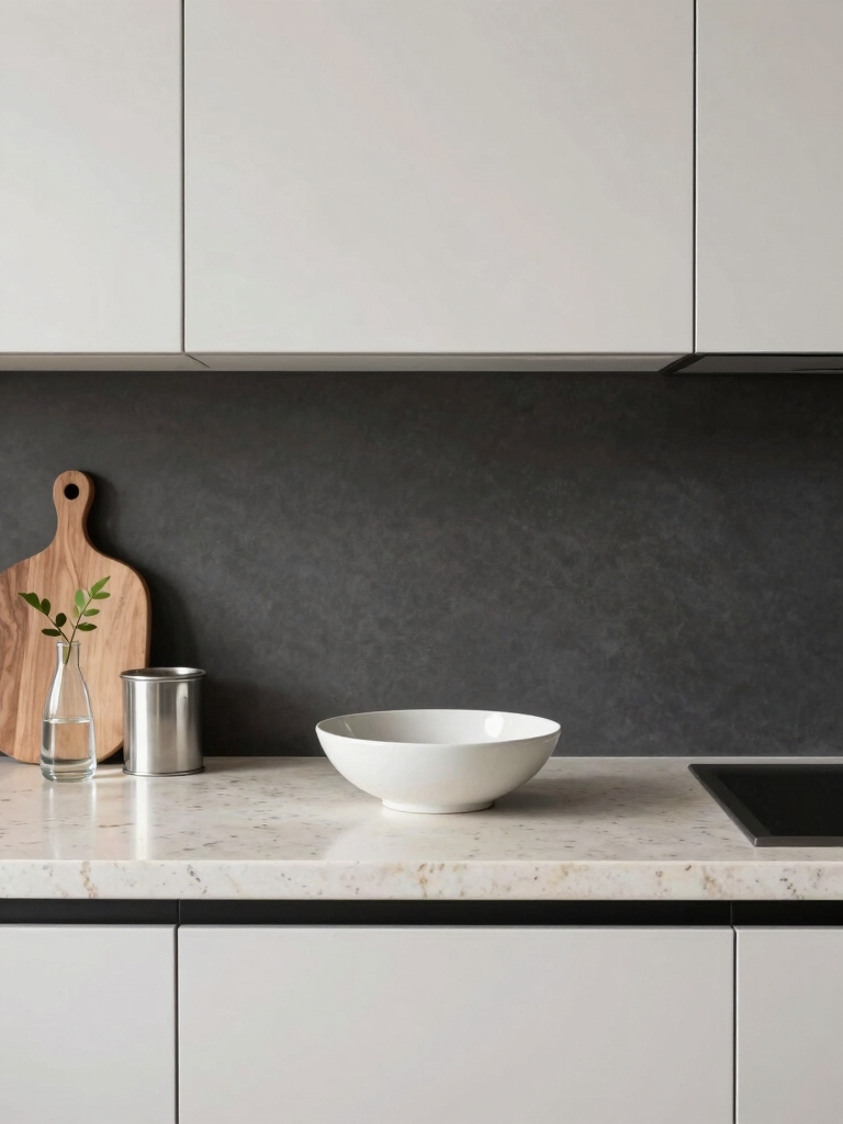 intentional minimal kitchen decor