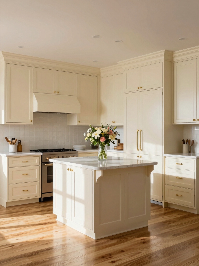 inviting cream kitchen designs