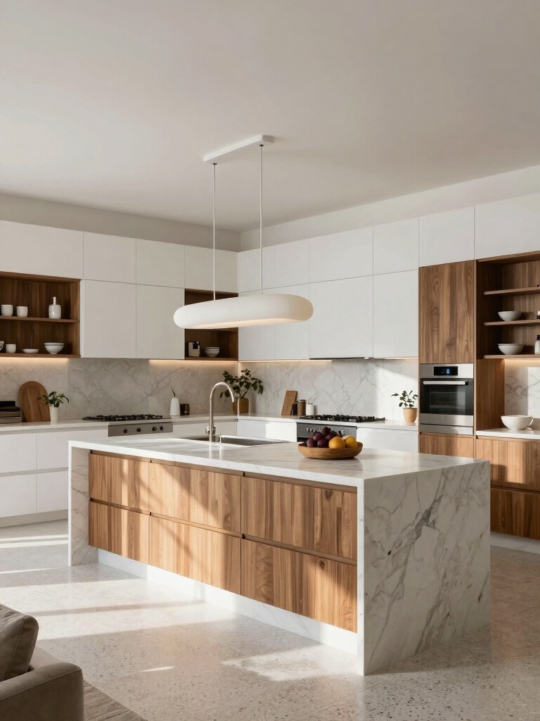 inviting efficient kitchen design