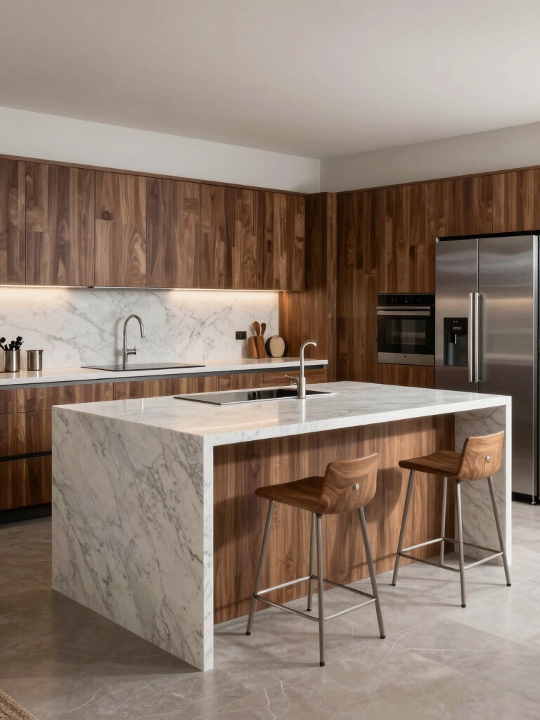 islands enhance kitchen flow