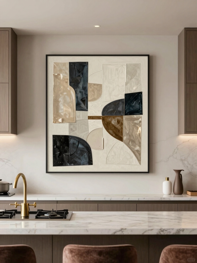 kitchen art sparks conversations