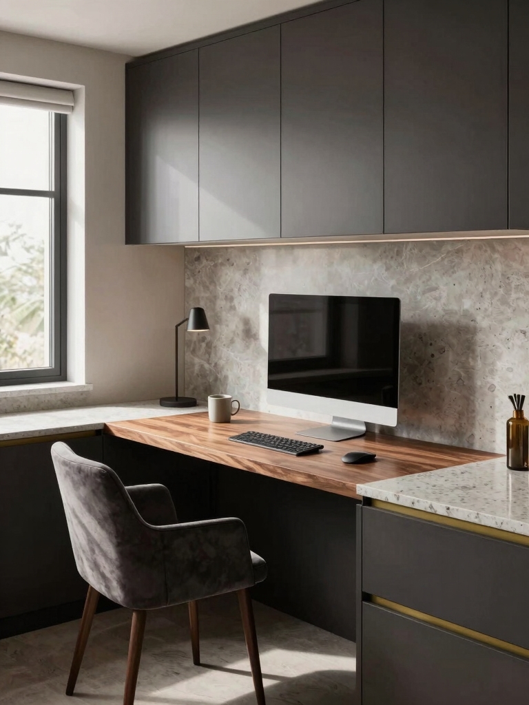 kitchen desk remodel ideas