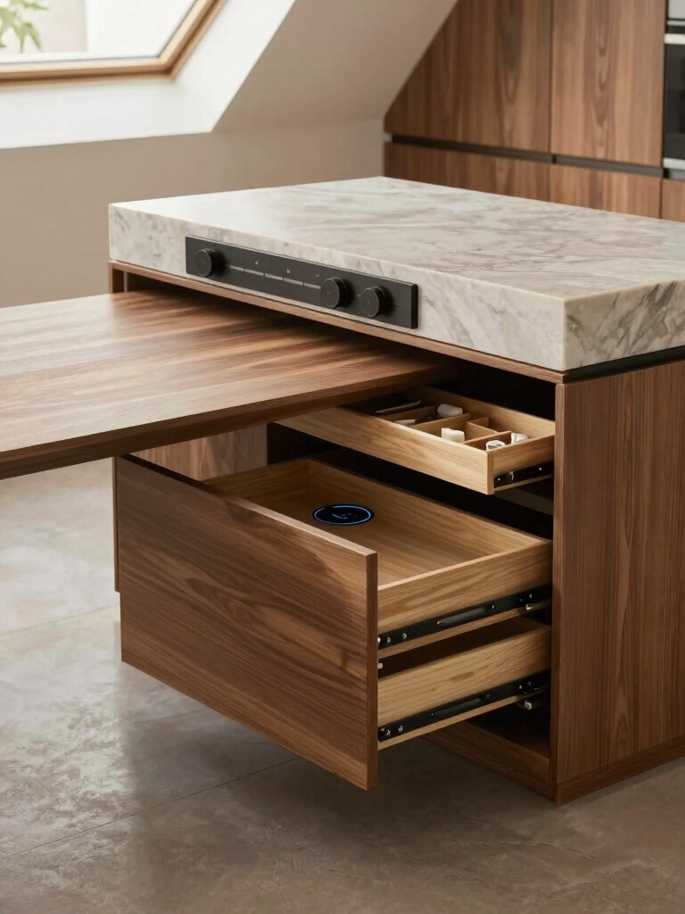 kitchen island table benefits