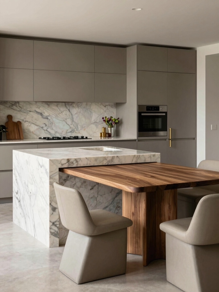 kitchen island table combinations