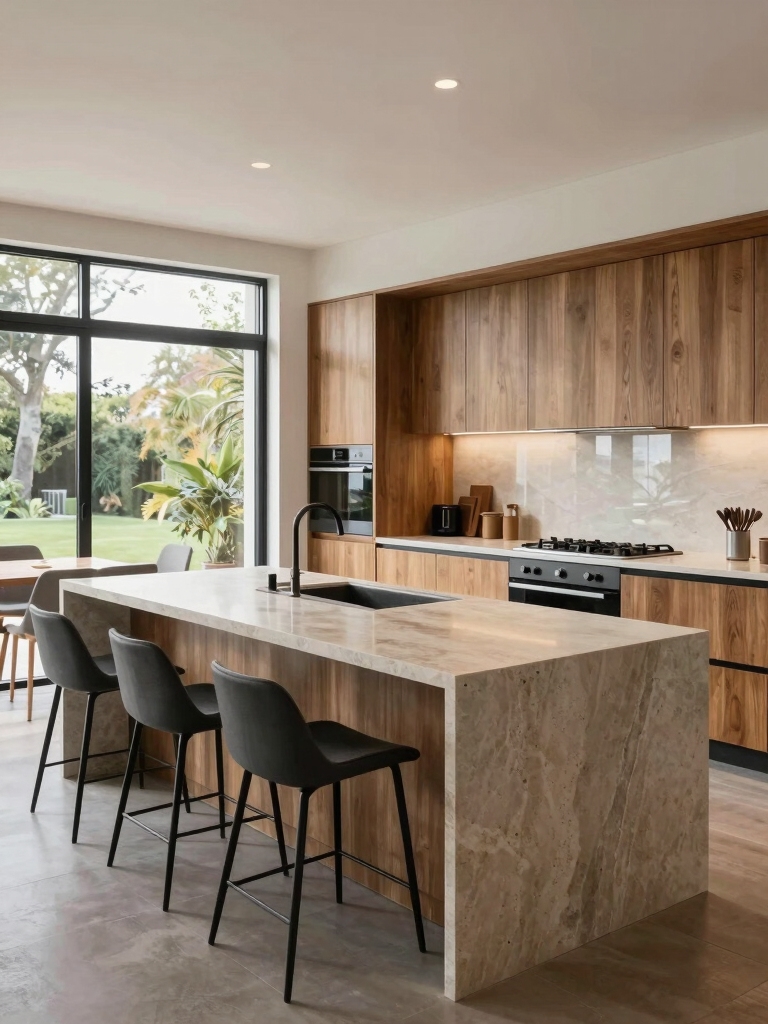 kitchen traffic flow enhancement