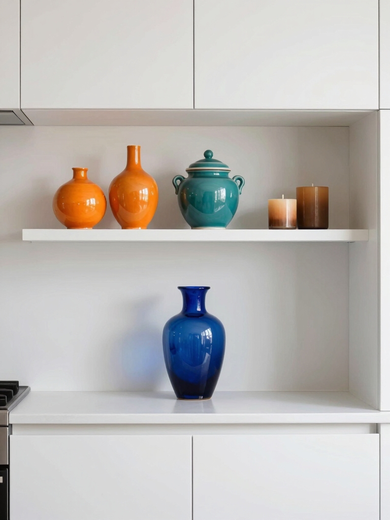 layered color accents decor