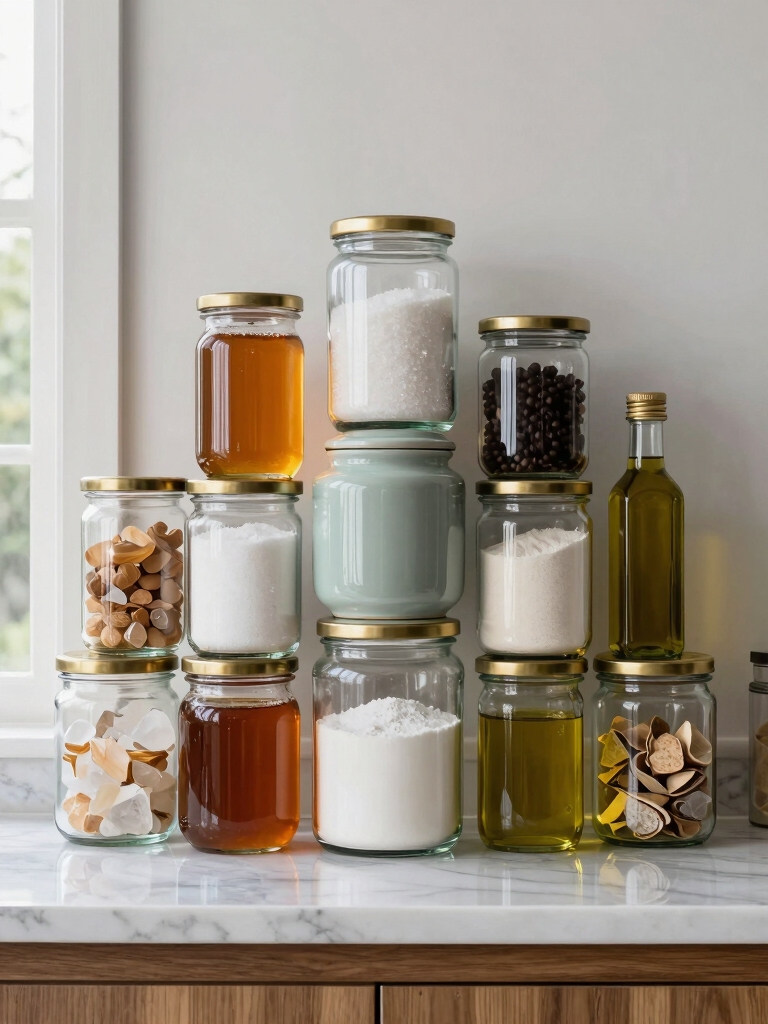 layered glass storage solutions