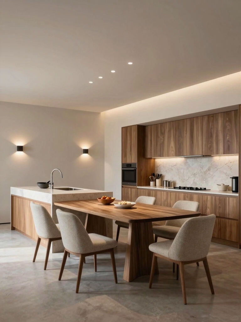 layered lighting for ambiance