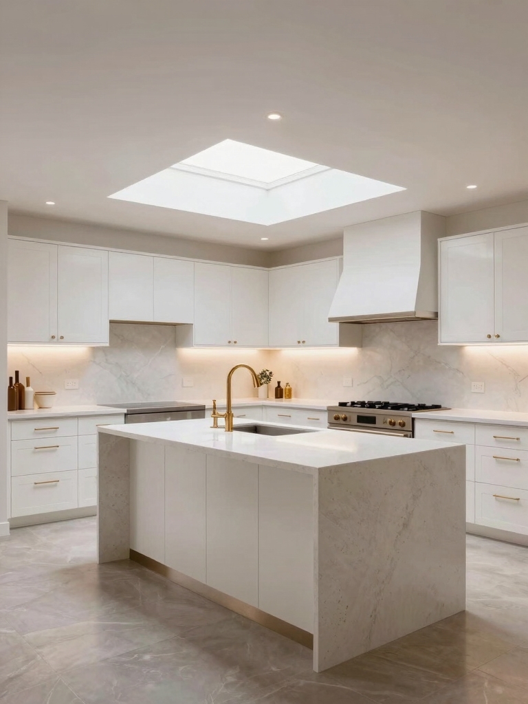 layered lighting for kitchens