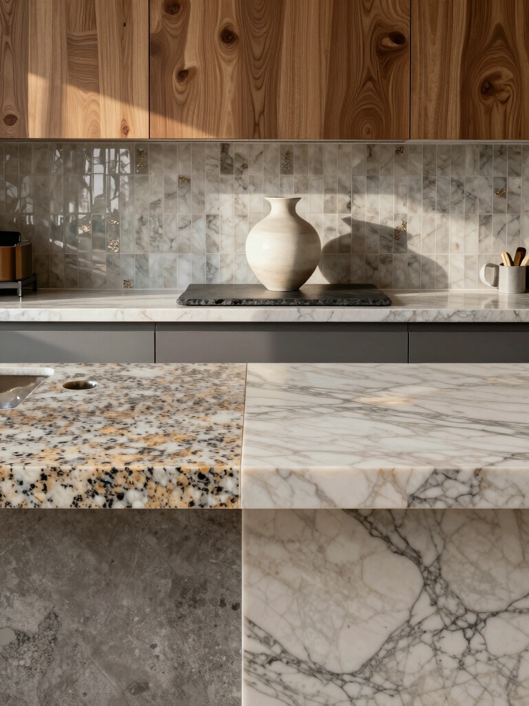 layered textures for depth