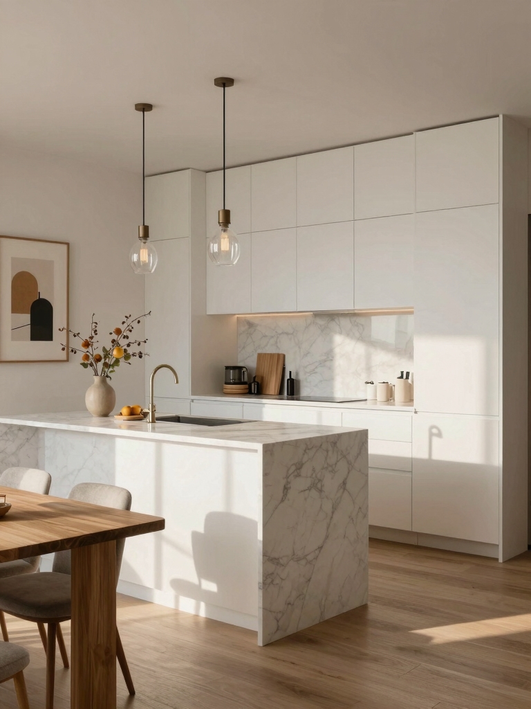 light colors enhance spaciousness