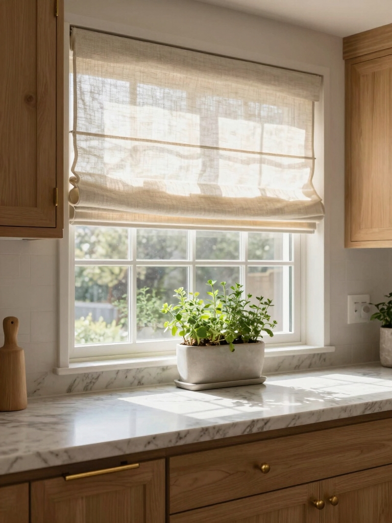 light control kitchen treatments