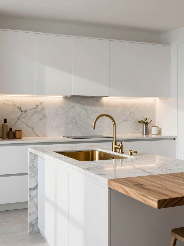 luxe countertop upgrades for kitchens