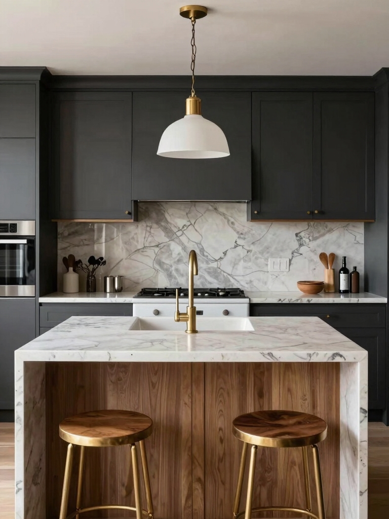 luxe kitchen on budget