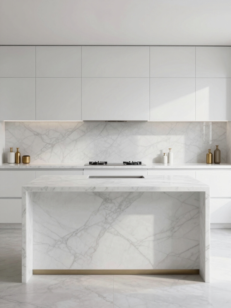 luxurious cool marble elegance