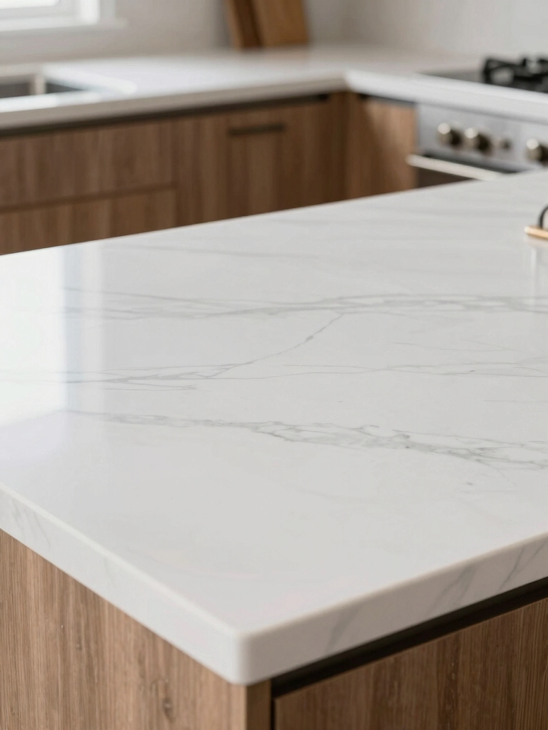 maintaining white quartz beauty