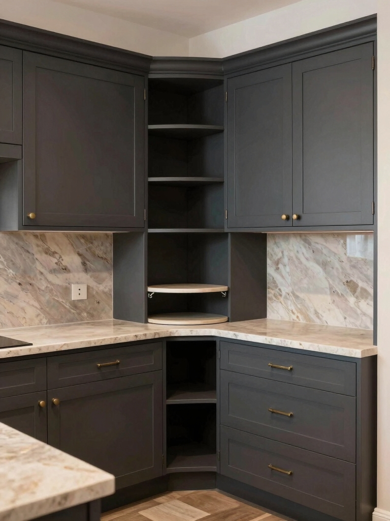 maximize corner cabinet access