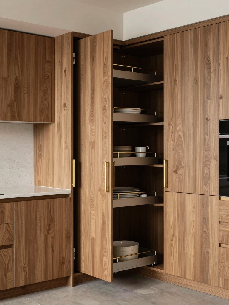 maximize corner cabinet space