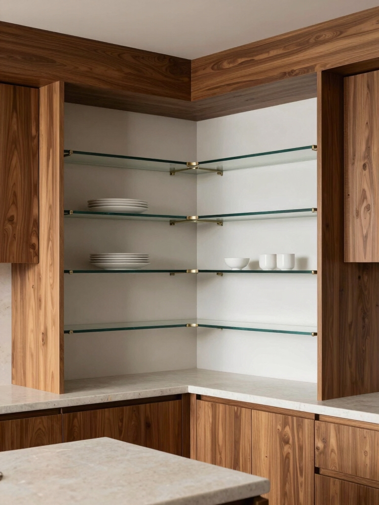 maximize corner cabinet storage
