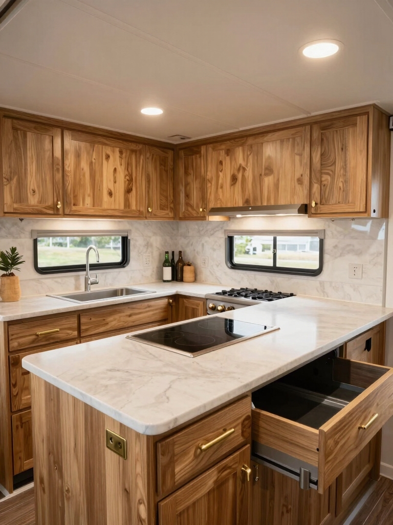 maximize galley kitchen efficiency