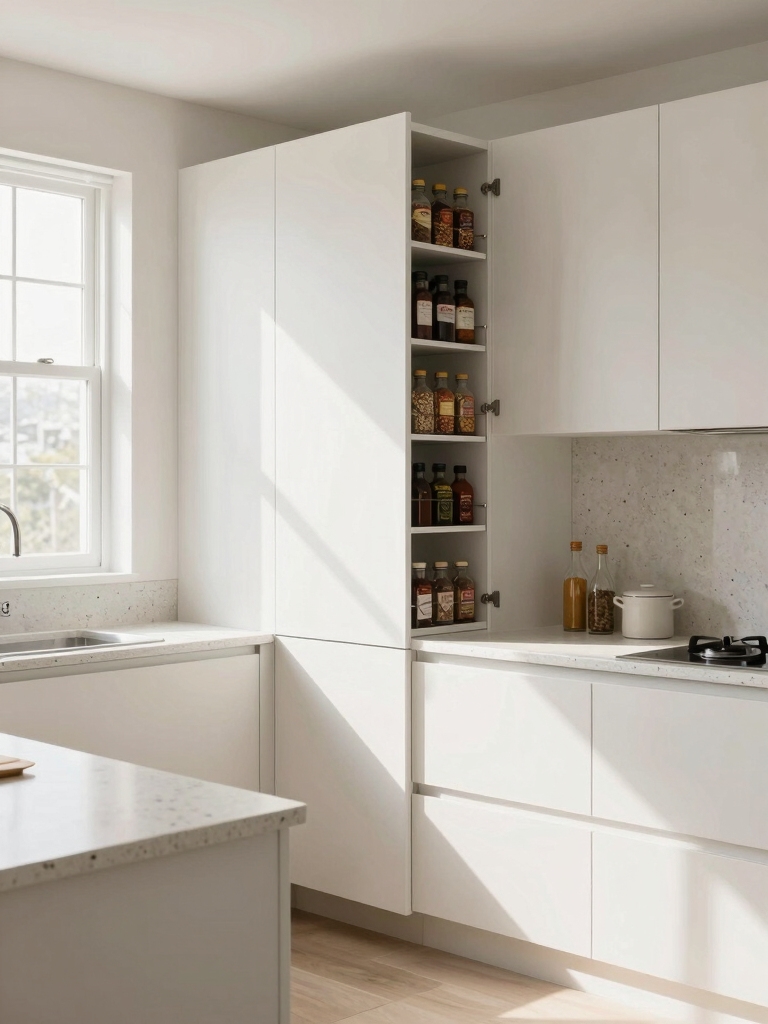 maximize kitchen storage space