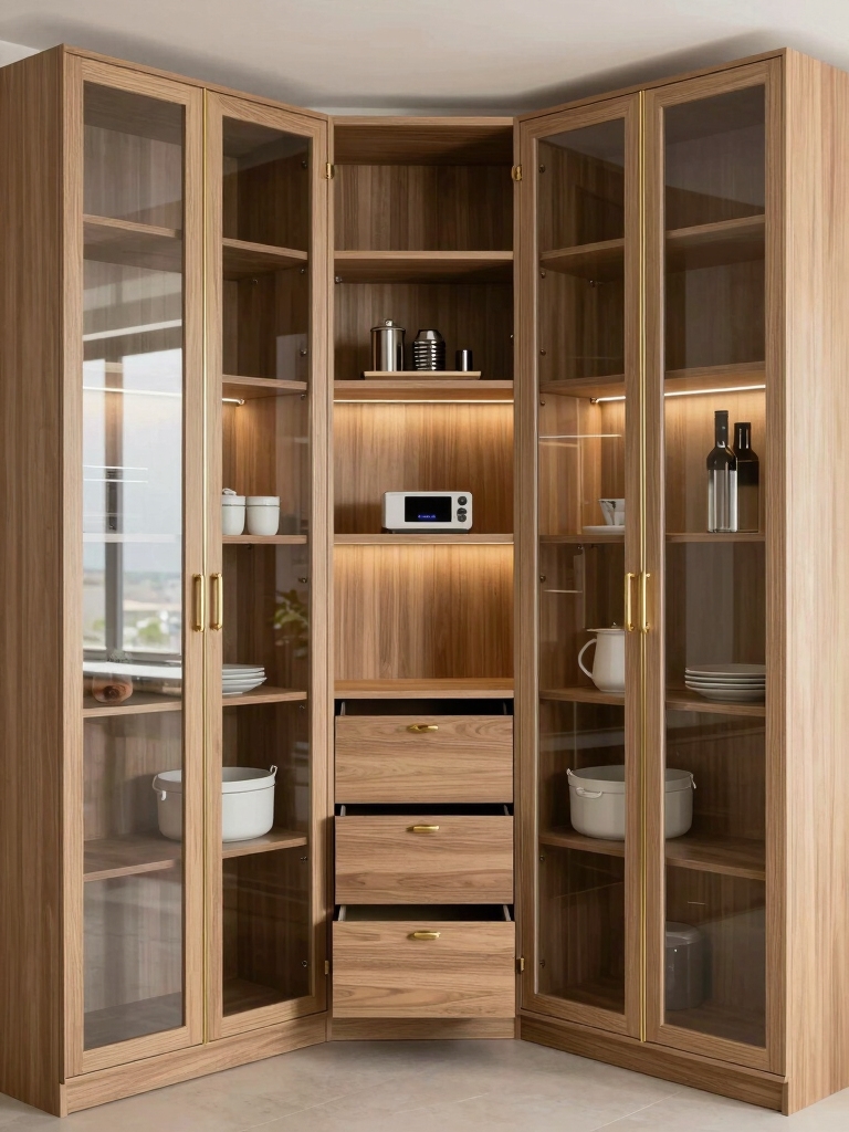 maximize kitchen storage space