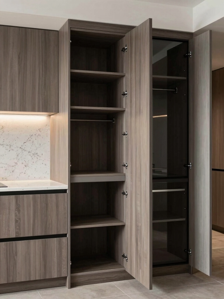 maximize kitchen vertical storage