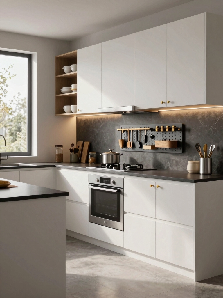 maximize small kitchen functionality