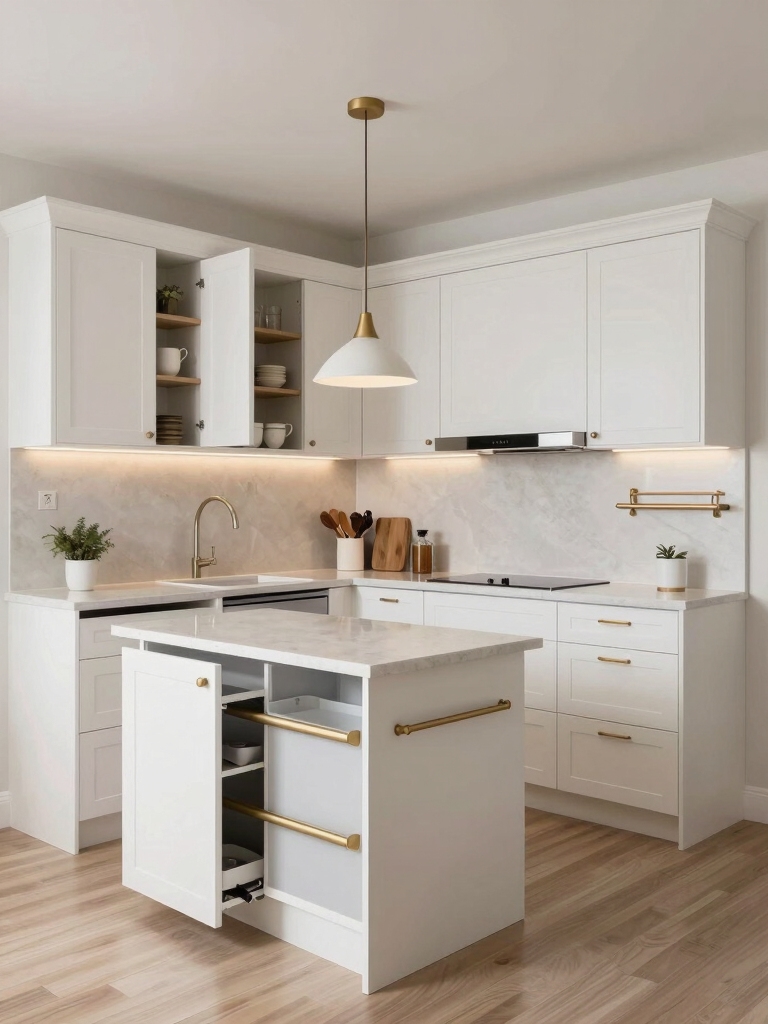 maximize small kitchen space