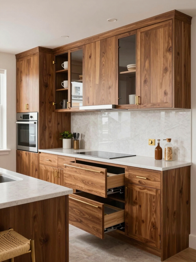 maximize small kitchen storage